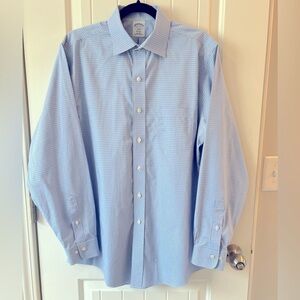Brooks Brothers Dress Button Up Shirt Cotton Size 16 4/5